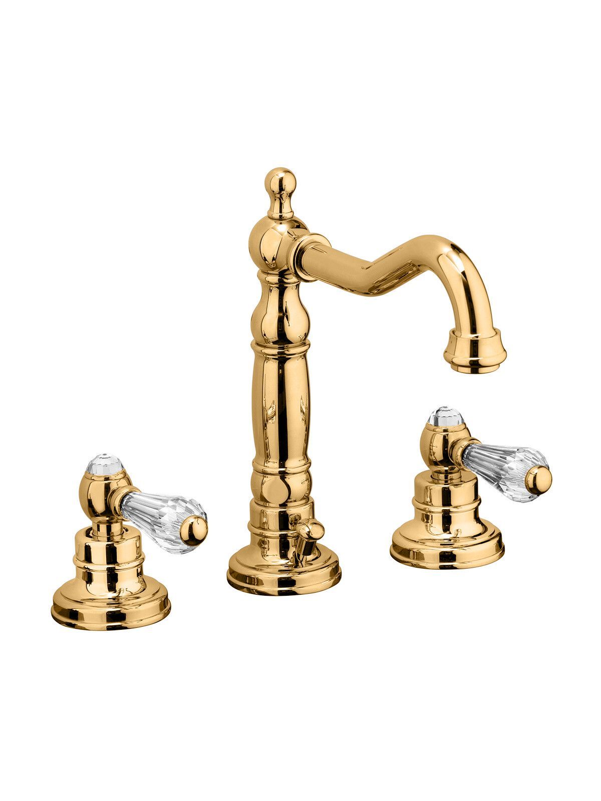 Смеситель для раковины с 3 отверстиями Rubinetterie Frattini Lybra M Style ARCH-00033401 - Вид №8