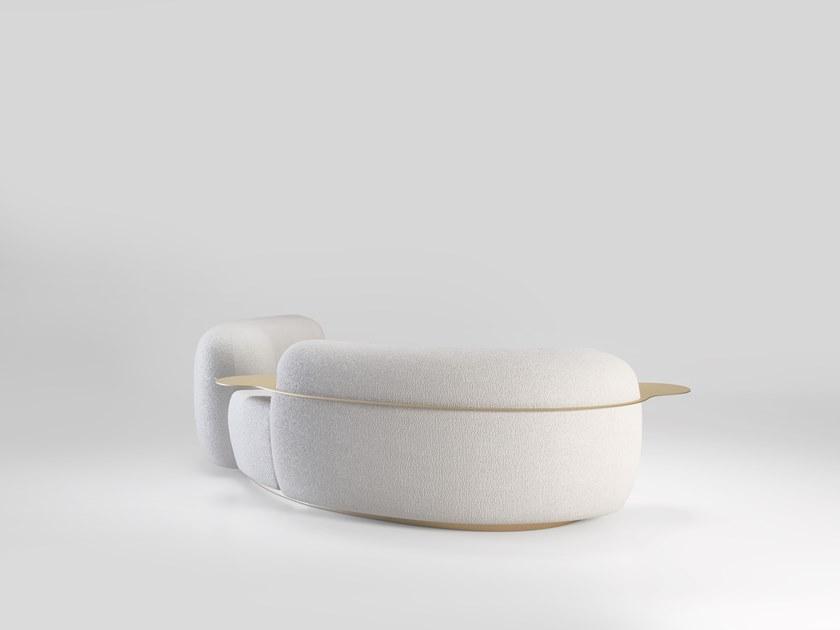 Secolo Tateyama Sofa Диван из ткани с боковыми столиками  - Вид №2