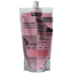 Колорант Luxens 0.25 л цвет розовый 82343895 STLM-2122721