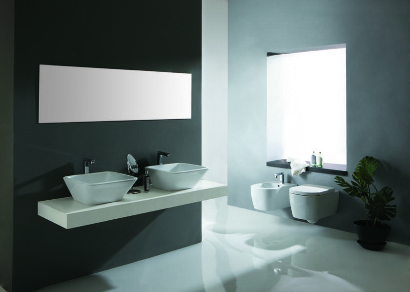 Tue120201 Подвесной унитаз настенный Белый Olympia Ceramica TUTTO EVO Италия - Вид №4