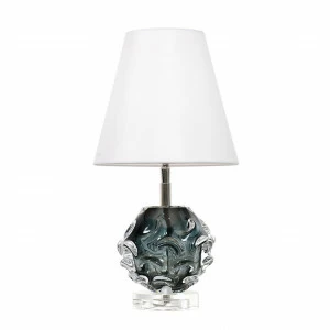 Настольная лампа 41х22 см бело-серая Crystal BRTL3115S DELIGHT COLLECTION  00-3882449 Белый;серый;хром