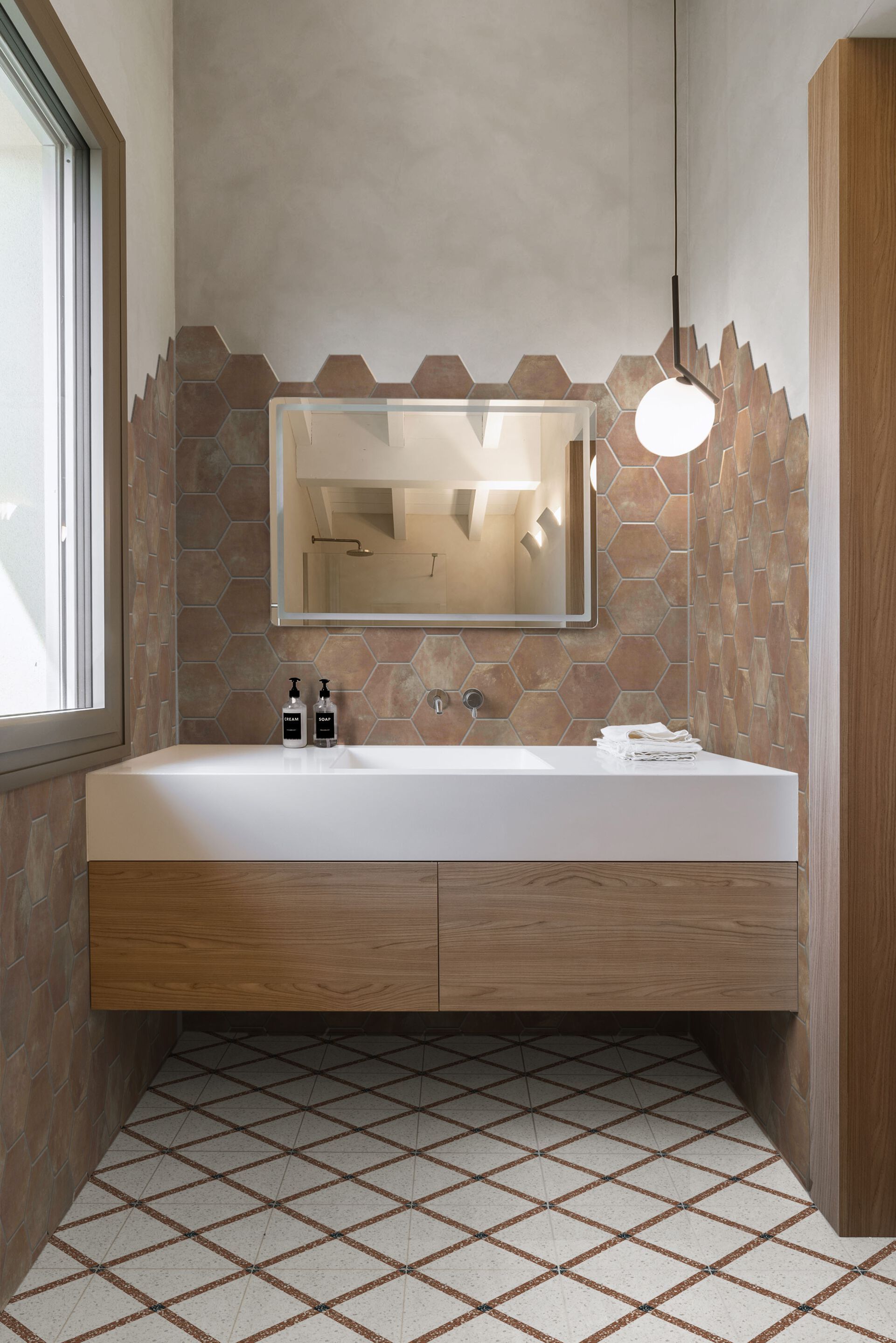 Напольное / керамогранит с терракотовым эффектом KERADOM GARFAGNANA ARCH-00110056 - Вид №2