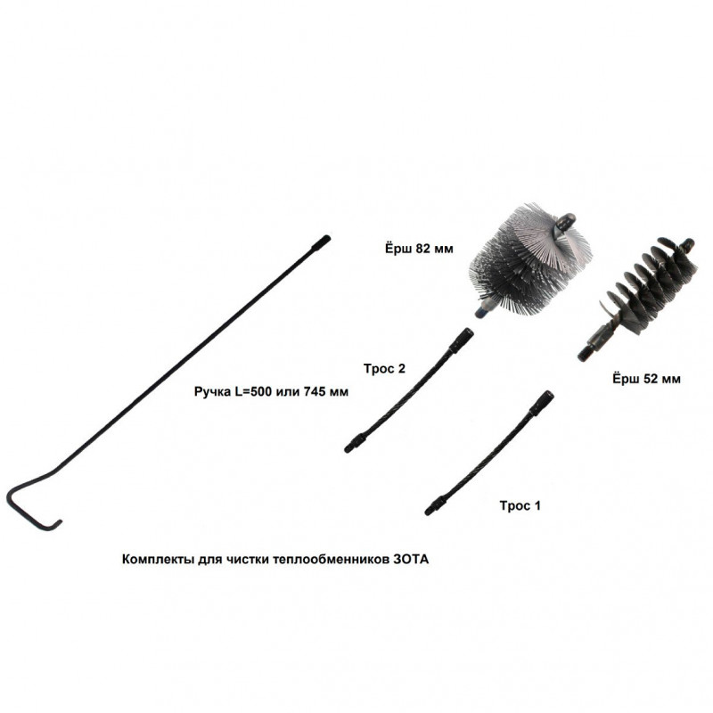 Комплект чистки котла Комплект чистки котла Zota ZOTA_ZOTA КОМПЛЕКТЧИСТКИКОТЛА - Вид №1