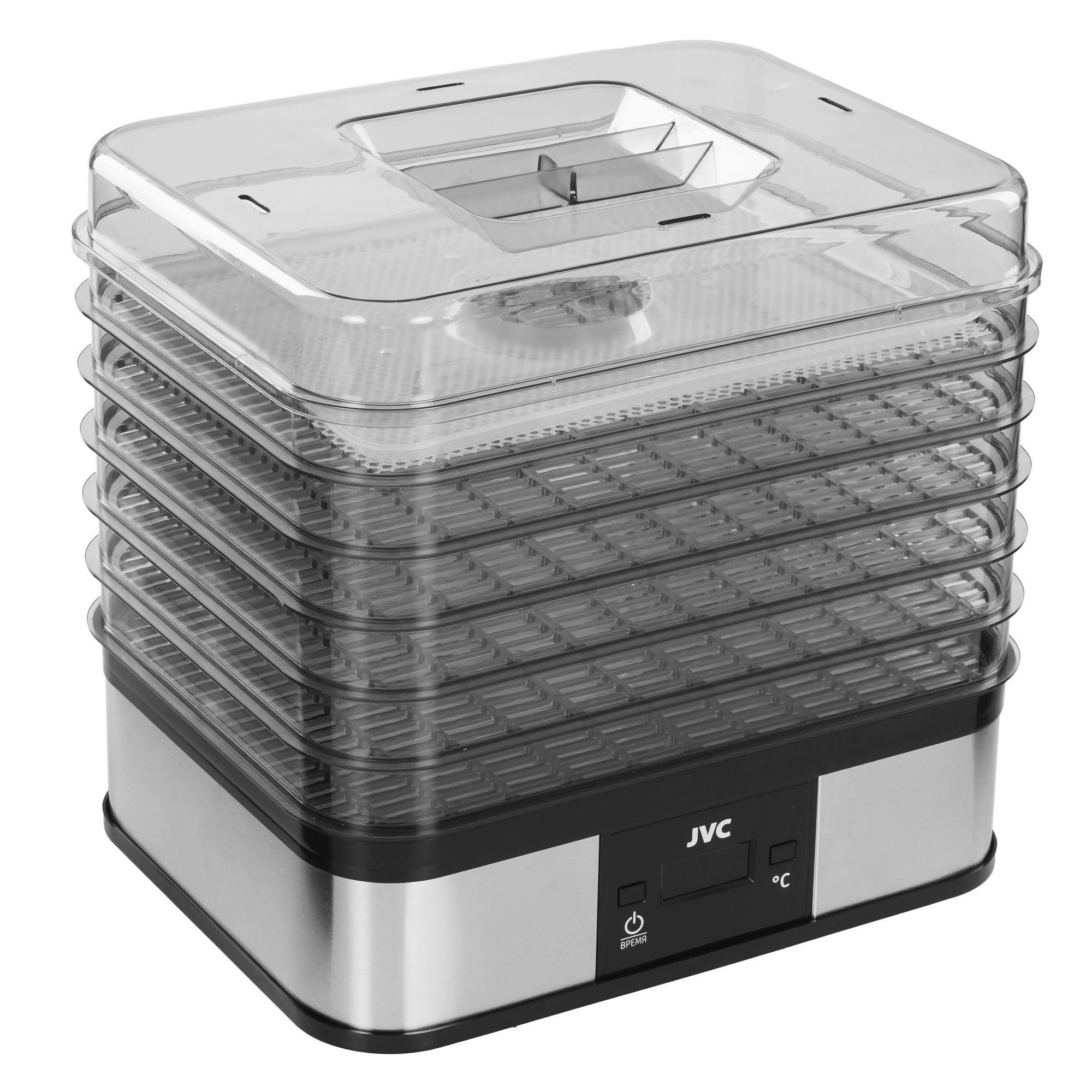 5353561 Сушилка для овощей и фруктов JVC JK-FD750 серебристый STDN-0099311 - Вид №5