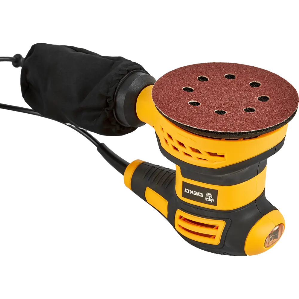 Эксцентриковая шлифмашина Deko DKG350, 350 Вт, 125 мм 88035747 STLM-2070965  - Вид №4