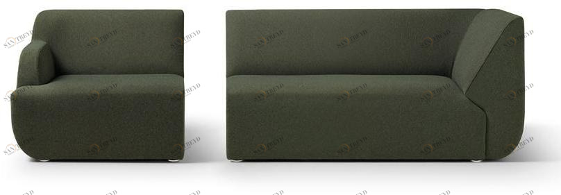 Quinti Sedute Модульный диван из ткани Deep sun-id-1428948