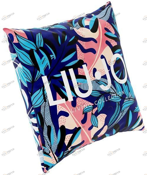 Liu Jo Living Collection Квадратная подушка из ткани с цветочными мотивами Urban fan sun-id-1392924