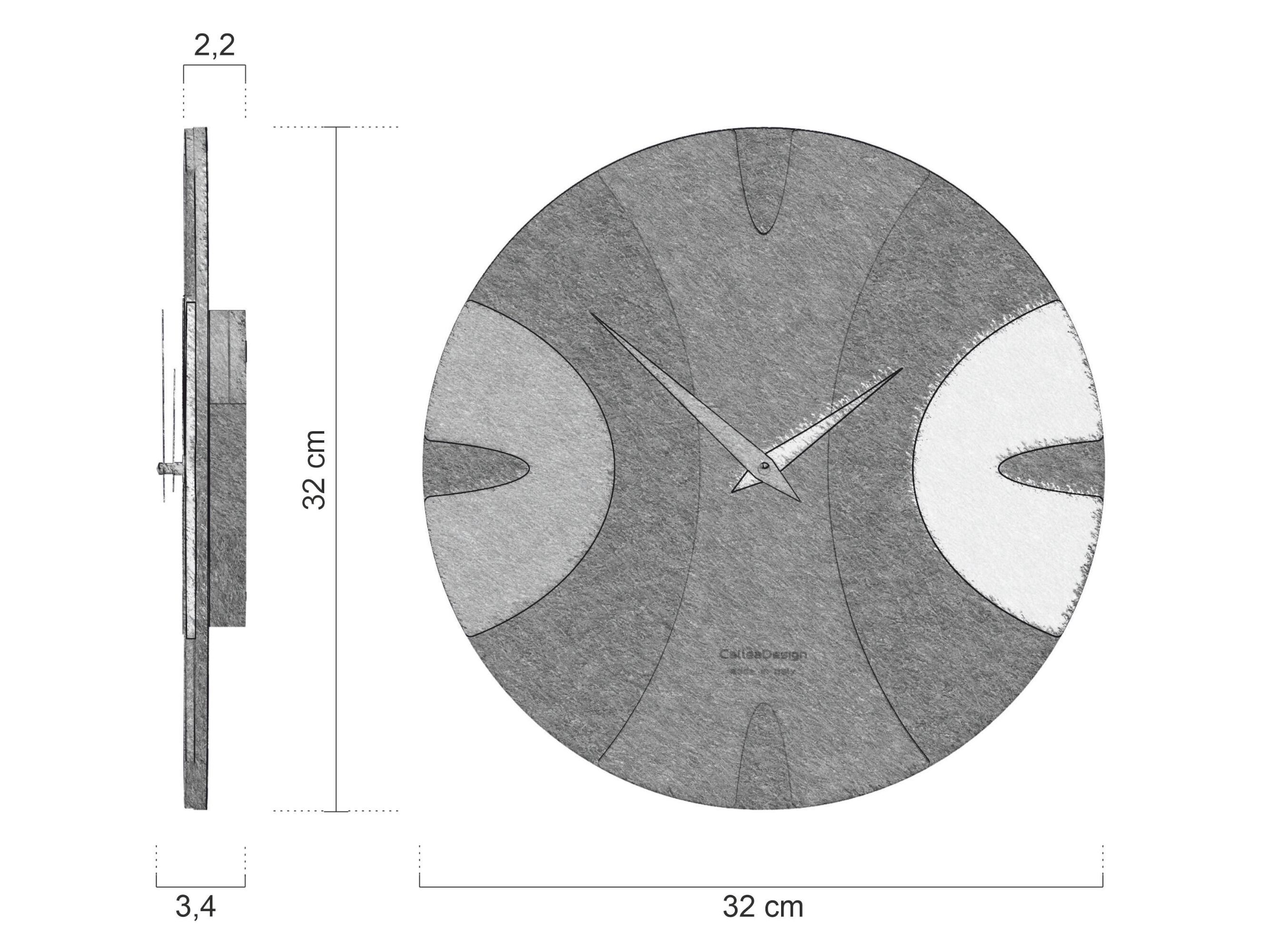 Настенные часы MDF CalleaDesign BAZ ARCH-00036119 - Вид №5