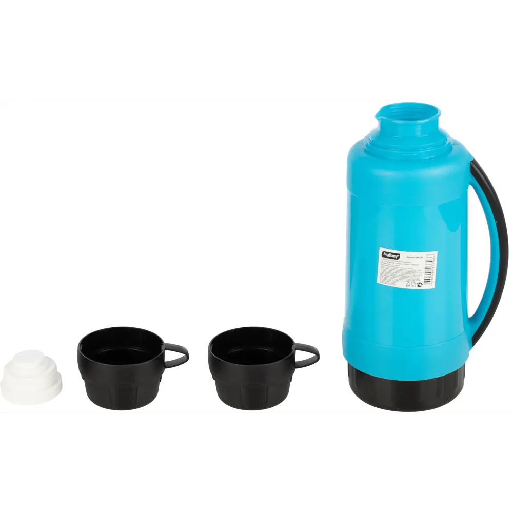 Термос 1.8 л Pratico стеклянная колба цвет синий Santreyd STLM-2058410 - Вид №1