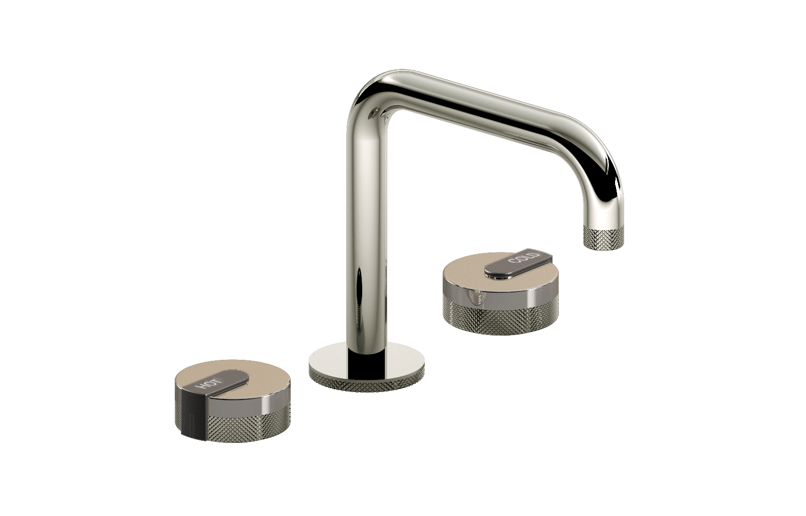 E-11511-R1PN-L1GM-PC Смеситель для умывальника на 3 отвертия GRAFF MOD+