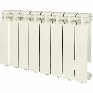 Радиатор STOUT Bravo алюминиевый, 8 секций, высота 350 мм