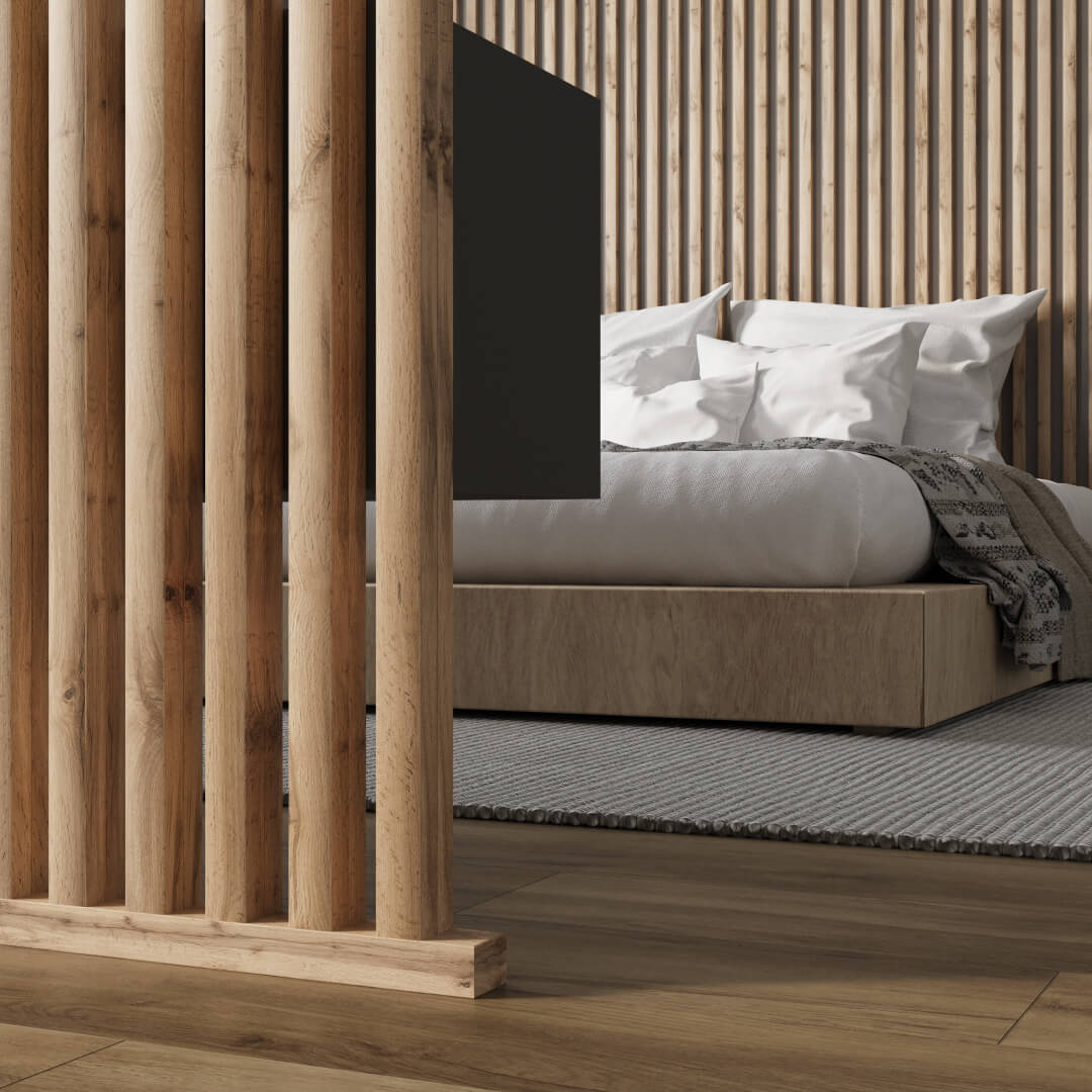 Интерьерная рейка МДФ Stella Милана Light Пекан 20*30*2700 (уп.8шт.) STSR-823 - Вид №7