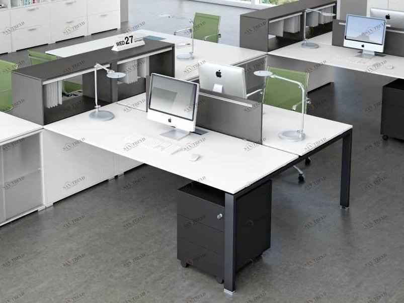 Bralco Несколько рабочих станций с разделительными панелями Glider sun-id-1382460