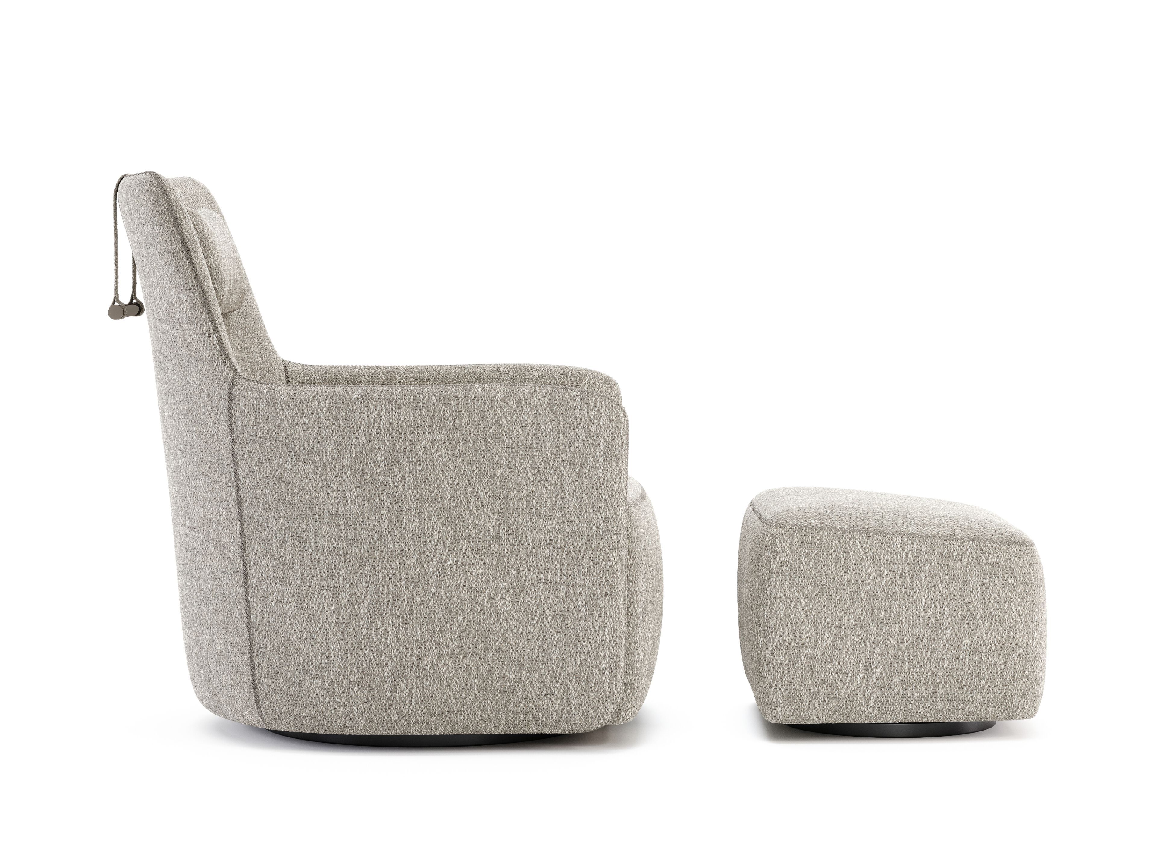 Прямоугольный пуф из ткани Domkapa Александр ARCH-00043258 - Вид №2