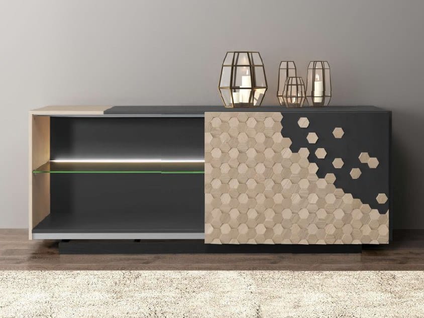 Шкаф с распашными дверями animovel Hexagone ARCH-00094276 - Вид №2