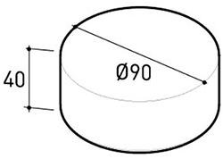 Varaschin Круглый садовый пуф из ткани Belt 221p4 - Вид №7