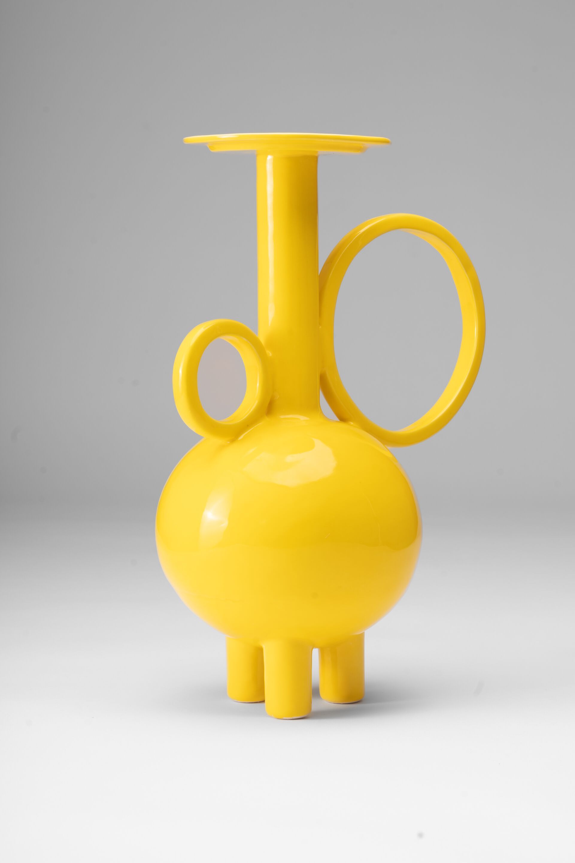 Керамическая ваза ручной работы Paolo Santangelo картезианская ARCH-00092341 - Вид №1