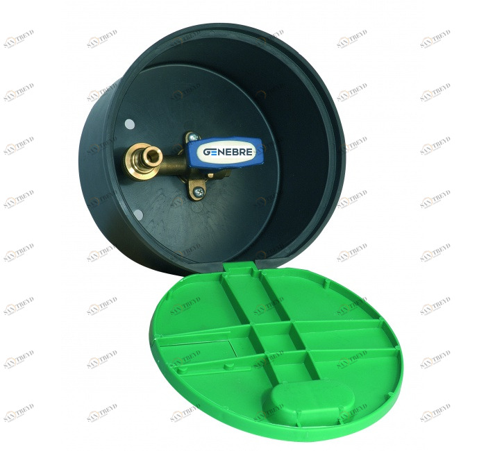 GENEBRE 3065 04 Кран шаровой гидрант "Garden Box" с крышкой 