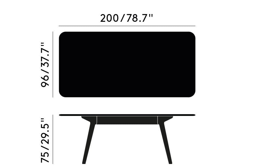 Деревянный обеденный стол Tom Dixon плита ARCH-00128033 - Вид №7