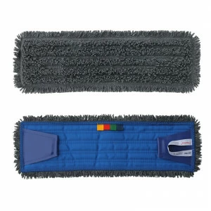 SKP141 Моп из микрофибры STANDARD серого цвета с язычками 40 см Merida