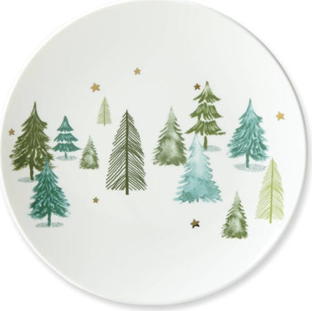 10627603 Lenox Набор тарелок акцентных Lenox "Волшебный лес" 20см, 4шт 