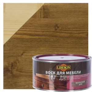 Воск для мебели V33 цвет мореный дуб 0.5 л