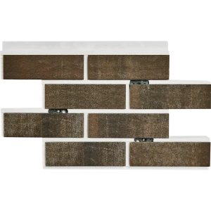 Термопанель добор Мосстрой-31 Brick Stone коричневый 65.6x41x5 см