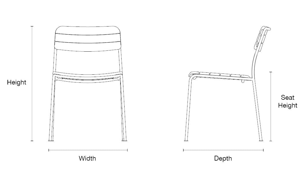 Стул для сада из тикового дерева Case Solas ARCH-00086219 - Вид №2