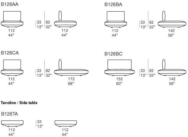 Paola Lenti Секционный диван со съемным чехлом из ткани sun-id-1406251 - Вид №5