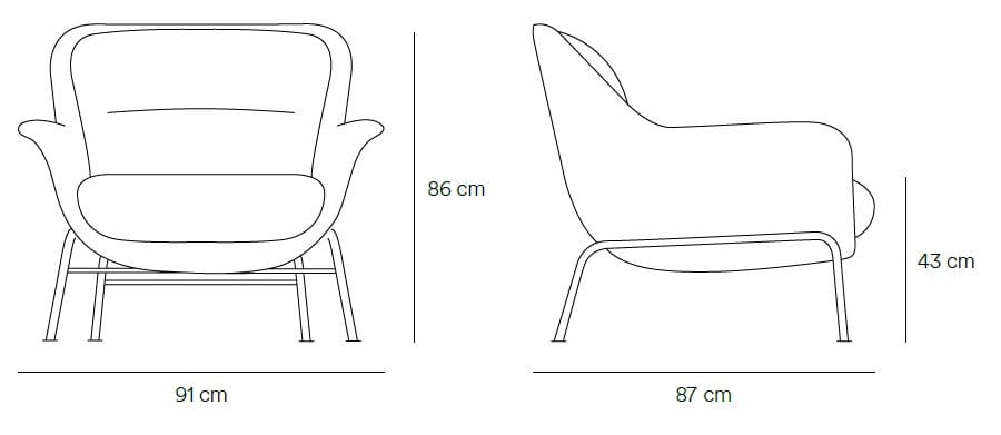Полиэфирное кресло с подлокотниками TEULAT SADIRA ARCH-00002135 - Вид №20