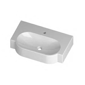 OV07045101 Подвесная раковина настенная овальная Disegno Ceramica  белая