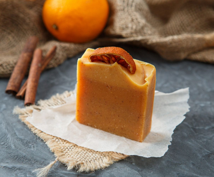 3756 Мыло ручной работы "Пряный апельсин" Вкусляндия  - Вид №1