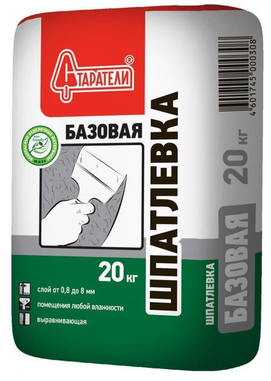 Шпатлевка Старатели базовая 20кг 356 - Вид №1