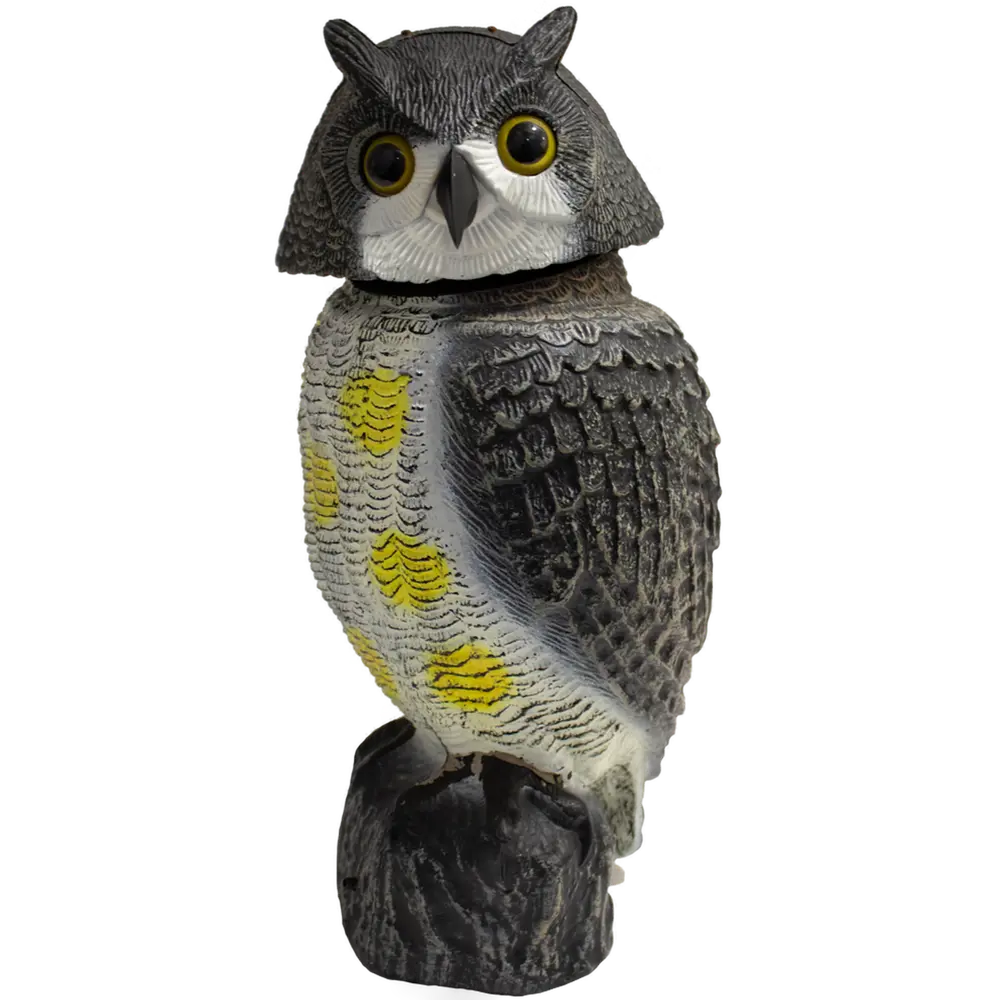 Отпугиватель фигура Сова со звуком GARDEN SHOW STLM-2068350