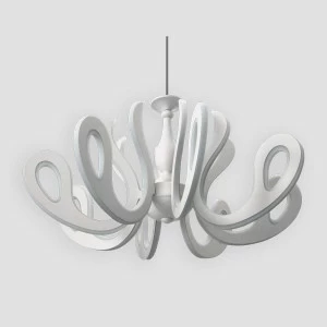 Потолочная светодиодная люстра Ambrella light Orbital Classic FK82/8 WH 504W D820 AMBRELLA LIGHT ДИЗАЙНЕРСКИЕ, ORBITAL CLASSIC 220086 Белый