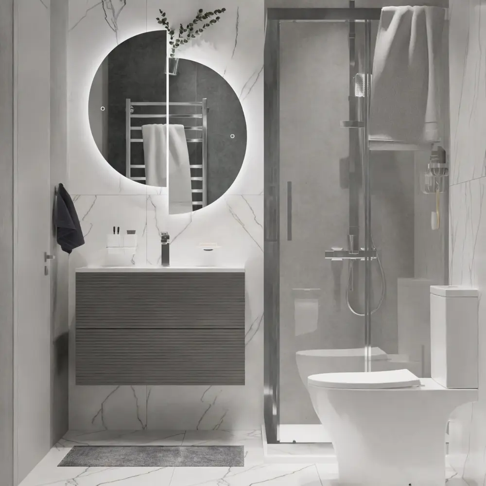 Унитаз-компакт Sensea Lisso с двойным сливом и безободковым дизайном 83614391 STLM-0042798 - Вид №10