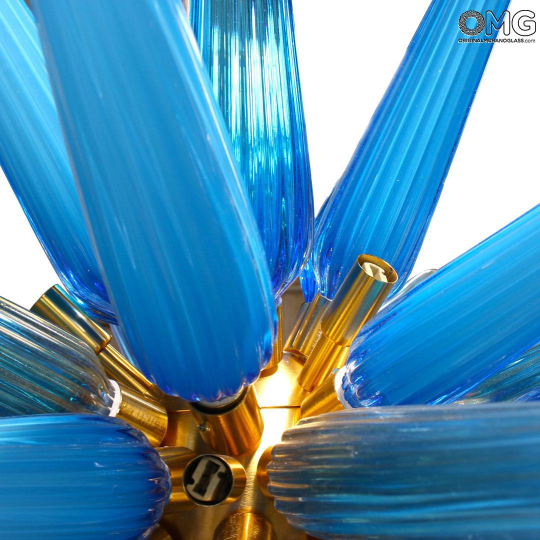 4450 ORIGINALMURANOGLASS Люстра Эдельвейс - 16 ламп - муранское стекло OMG 110 см  - Вид №1