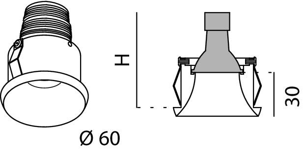 Lucifero's Встраиваемый точечный светильник Nyx sun-id-1490017 - Вид №8