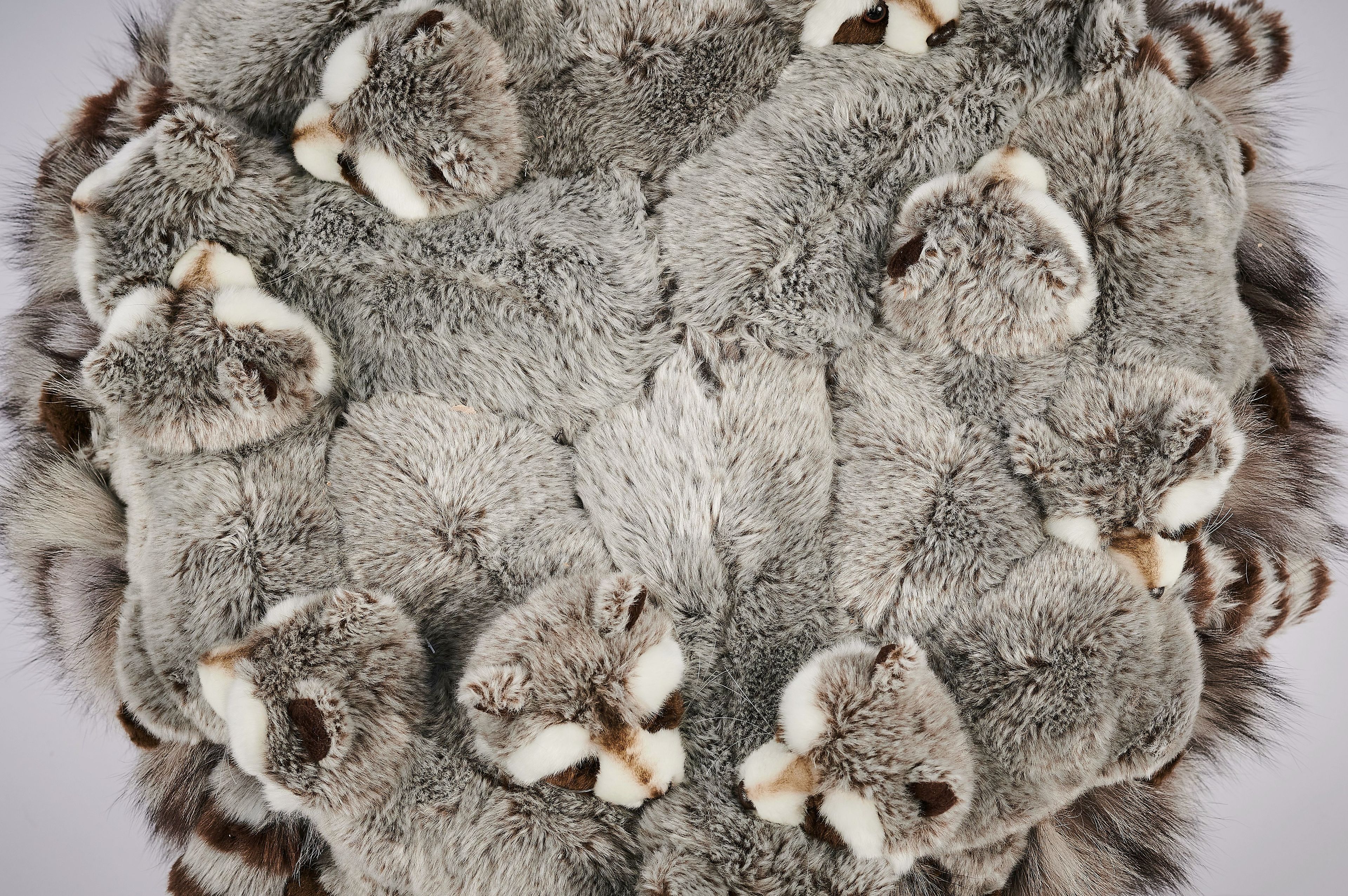 Полиэстер круглый пуф APCOLLECTION Енот ARCH-00071276 - Вид №3