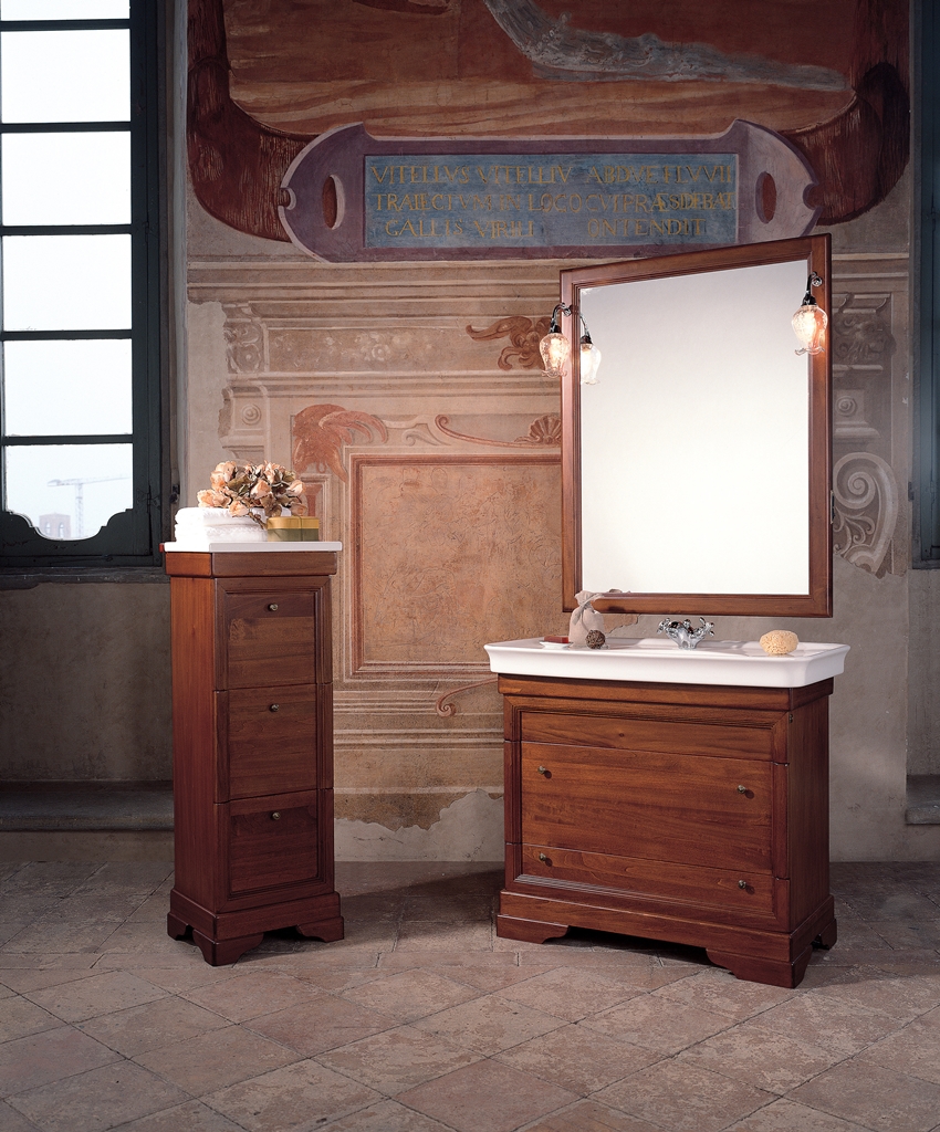 8016 Tifernoit Композиция для ванной в цвете блонд орех Bagno  - Вид №1