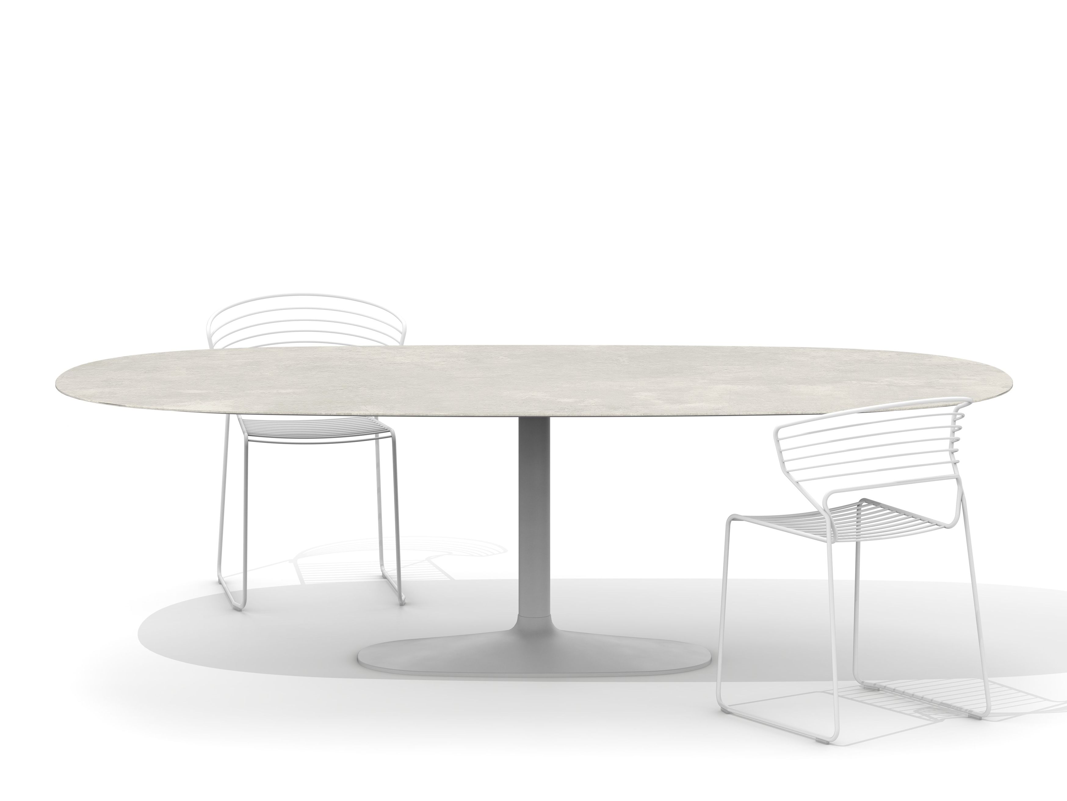 Керамический овальный стол Desalto ELLIS ARCH-00078843 - Вид №1