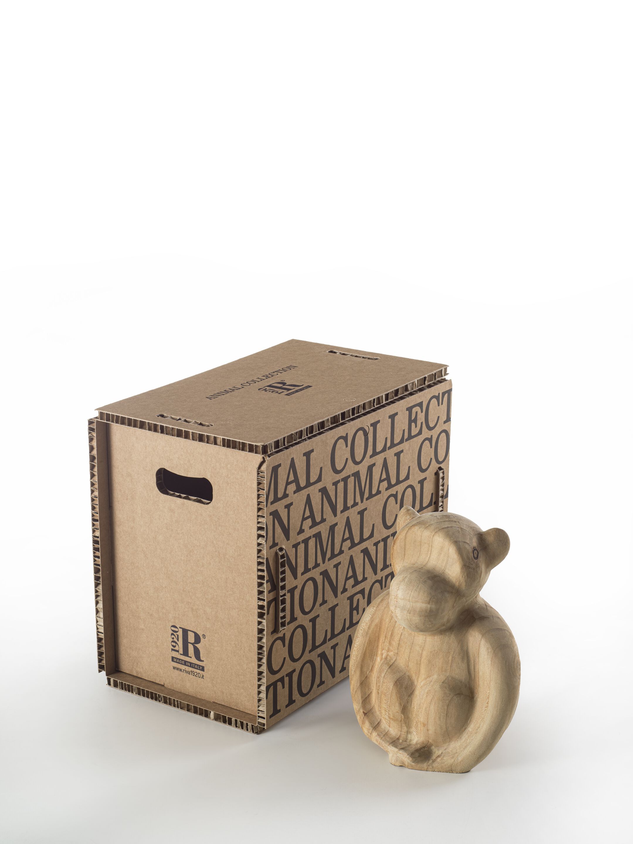 Резьба по твердой кедровой древесине Riva 1920 Animal ARCH-00101293 - Вид №2