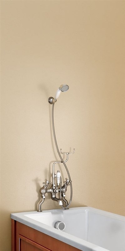 Душевая стойка сосмесителем "под наклоном" [H228-CL] Claremont Burlington T9-QT, T18, T1, V18  - Вид №2