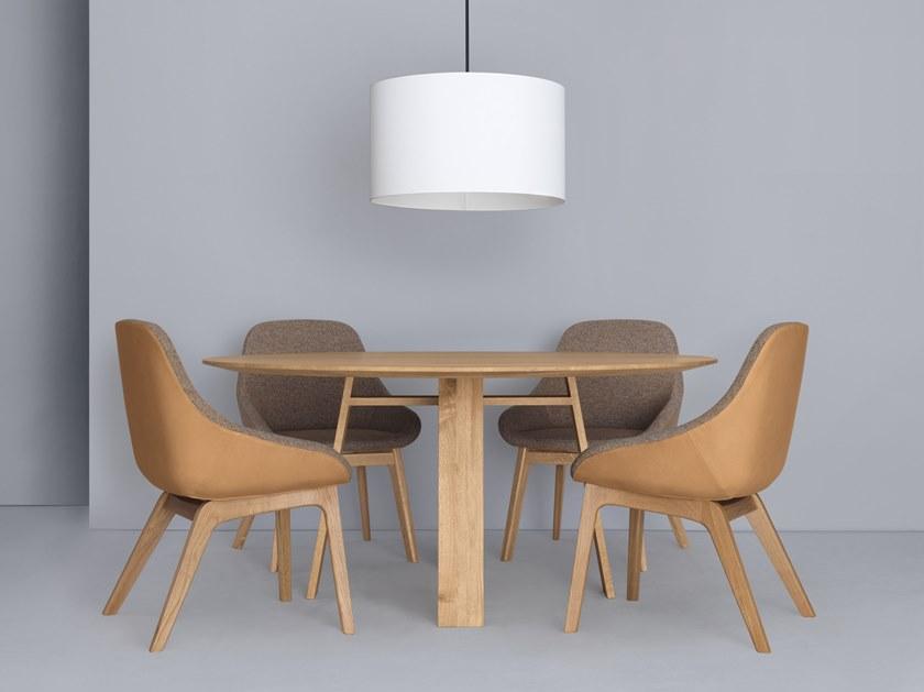 ZEITRAUM Круглый деревянный стол Bondt sun-id-1416358 - Вид №5