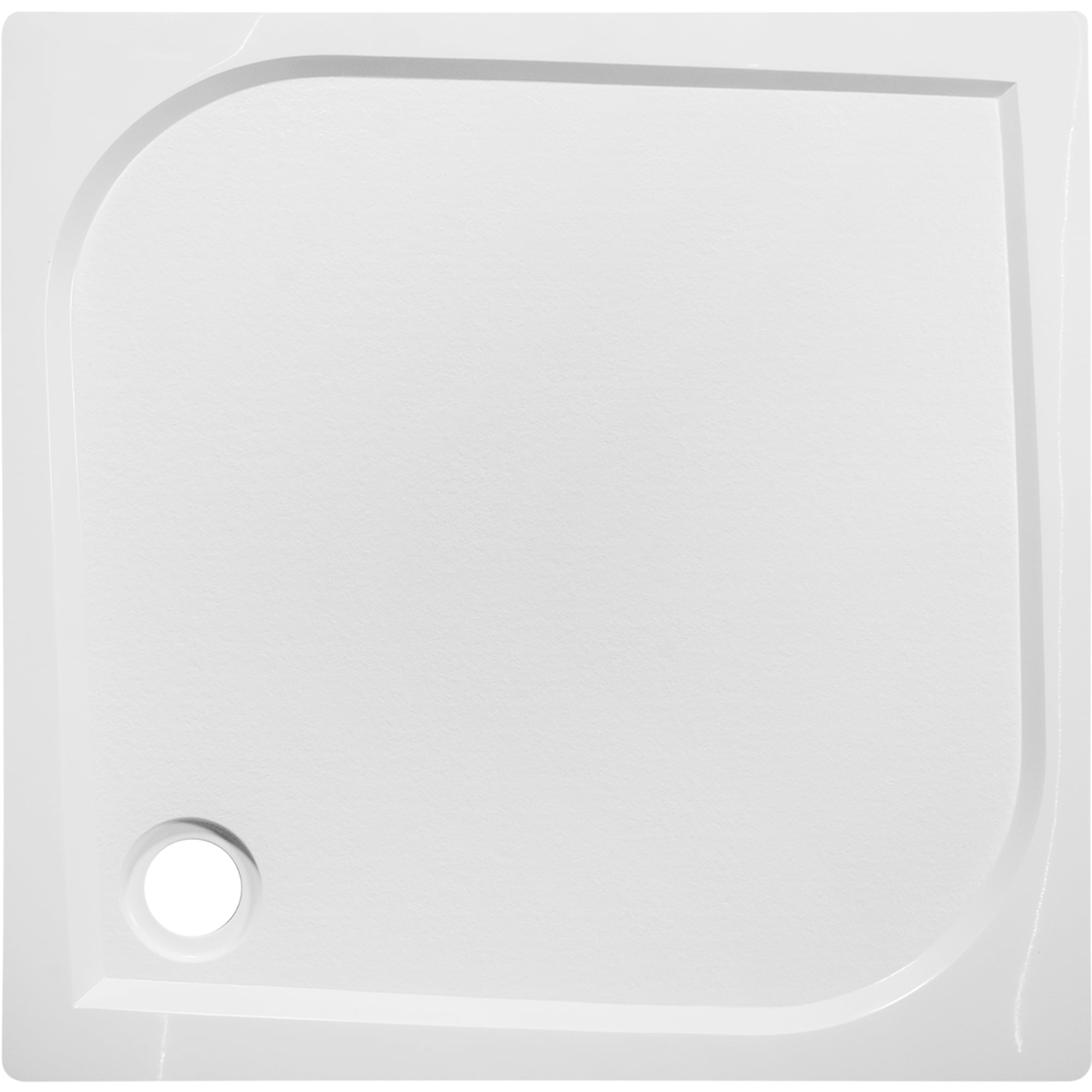 18693351 Поддон душевой квадратный литьевой мрамор 100х100 см Santreyd  - Вид №1