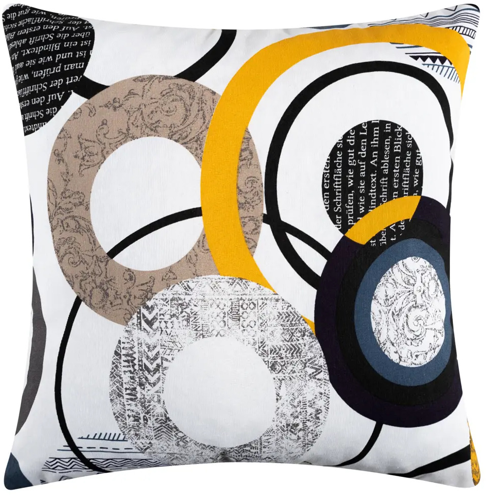 Altali Хайтэк — декоративная подушка 45×45 см с ярким принтом 89076535