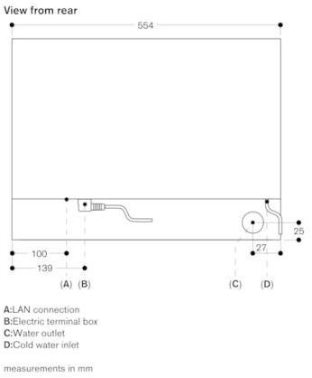 Gaggenau Комбинированная стеклянная печь Serie 400 Bs470102 - Вид №2