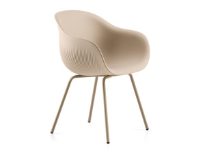 Полиэтиленовый садовый стул с подлокотниками