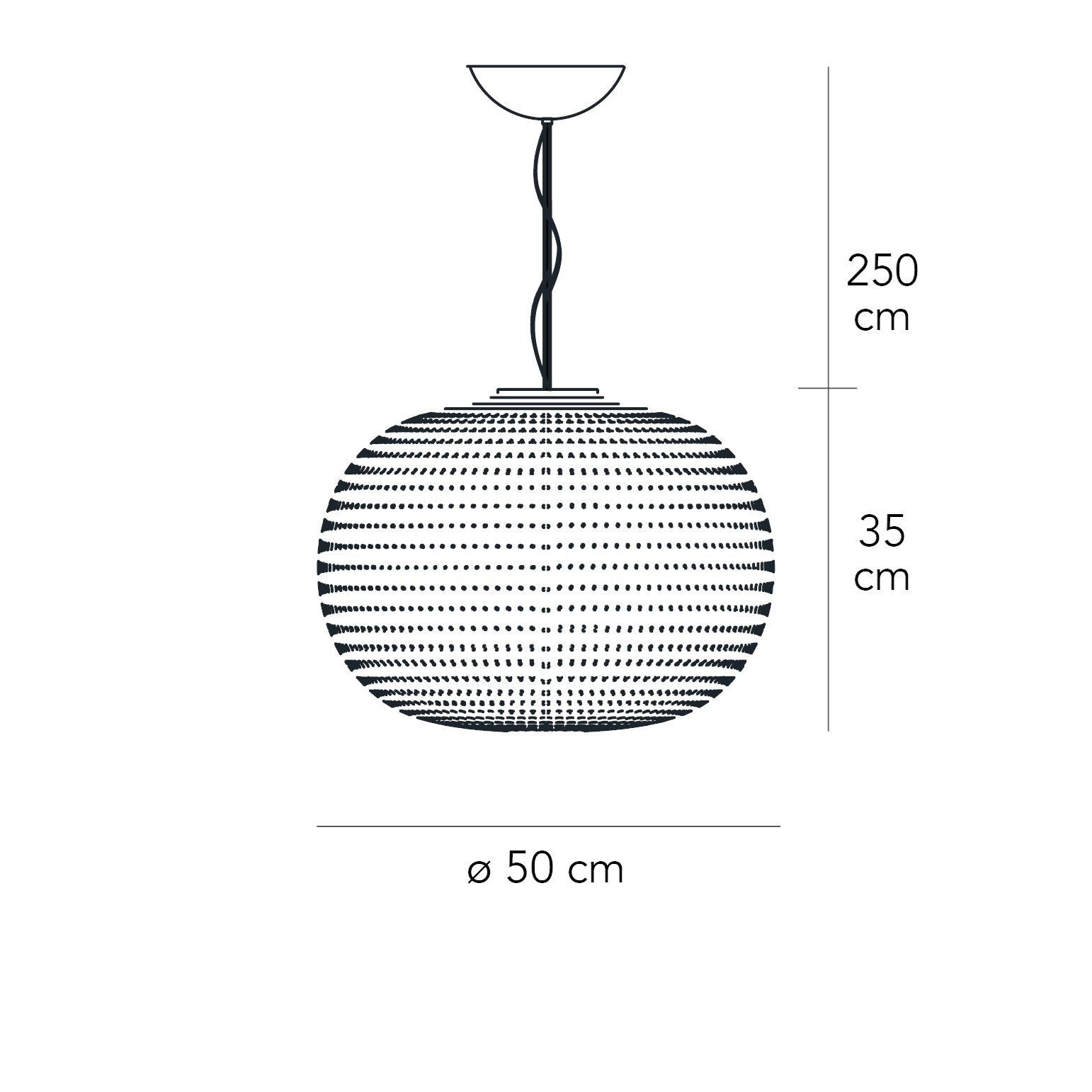 Выдувное стекло светодиодный подвесной светильник FontanaArte Белый ARCH-00068404 - Вид №2