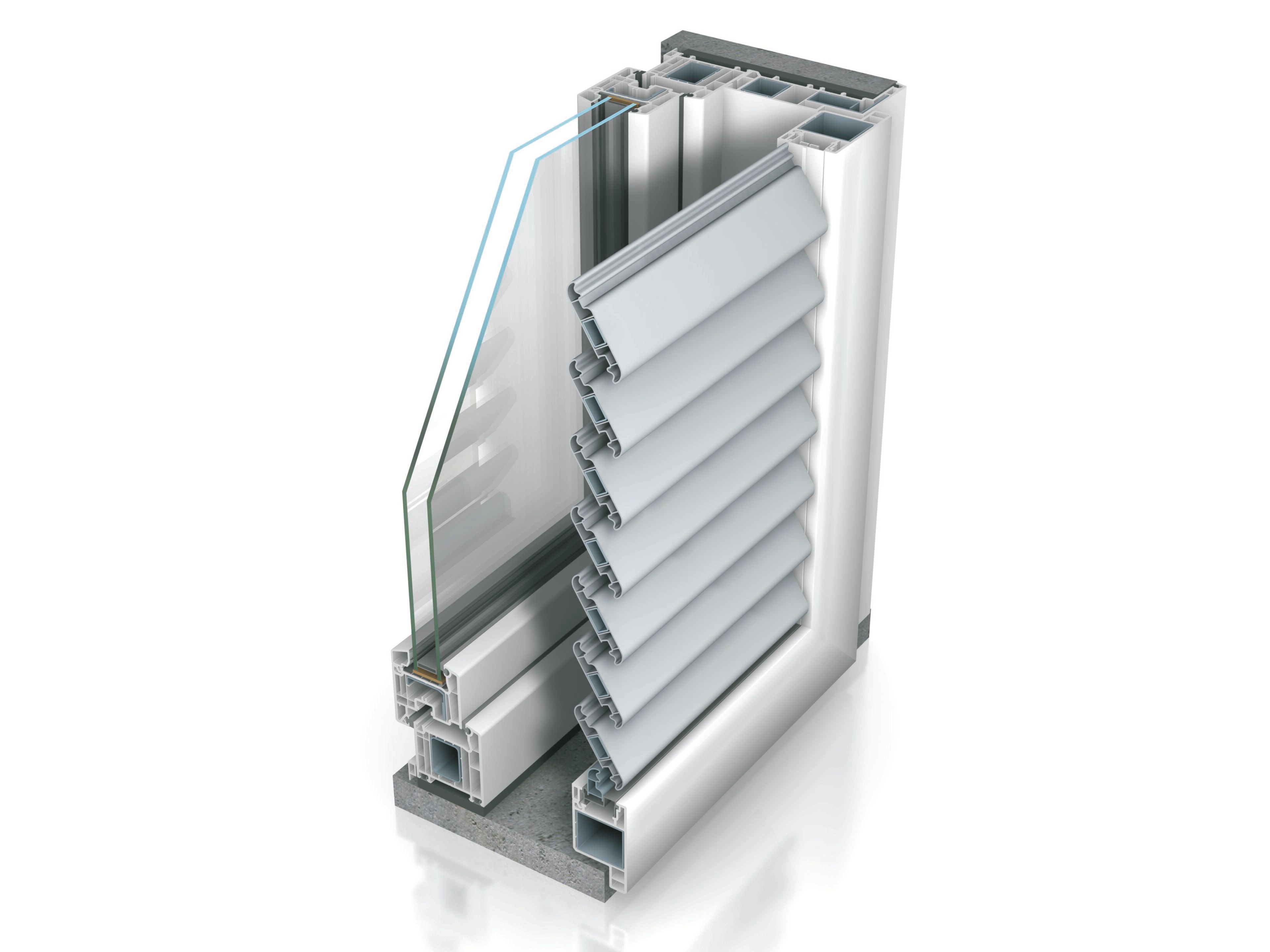 ПВХ жалюзи Veka VEKASUN 52 ARCH-00141452 - Вид №1